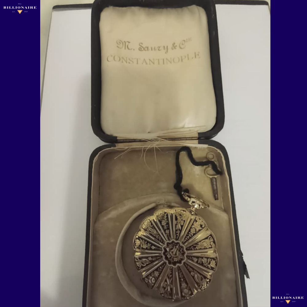 Vintage Rare Pocket Watch Made in Old Constantinople