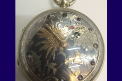 Vintage Rare Pocket Watch Stockholm 1850s