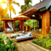 Exceptional Beachfront Villa On Magical Private Desroches Island Seychelles For Sale