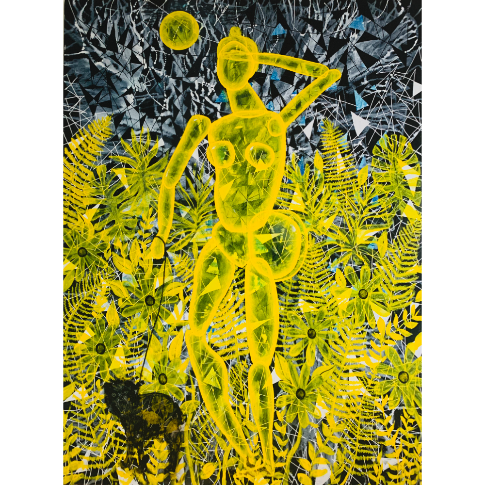 Off Market Art Work Walking Pepe By David Webster