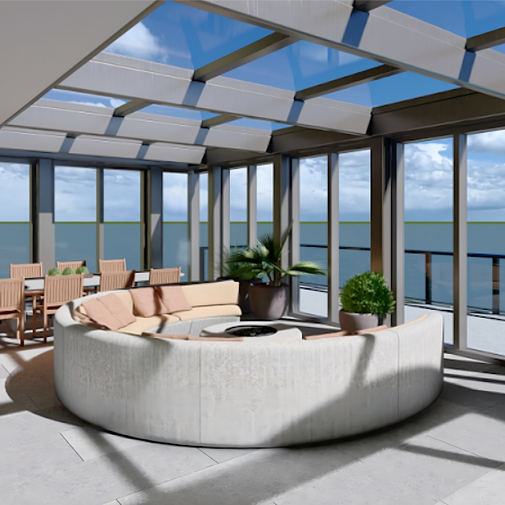 Off Market 57th Floor Upper Penthouse In Miami Florida