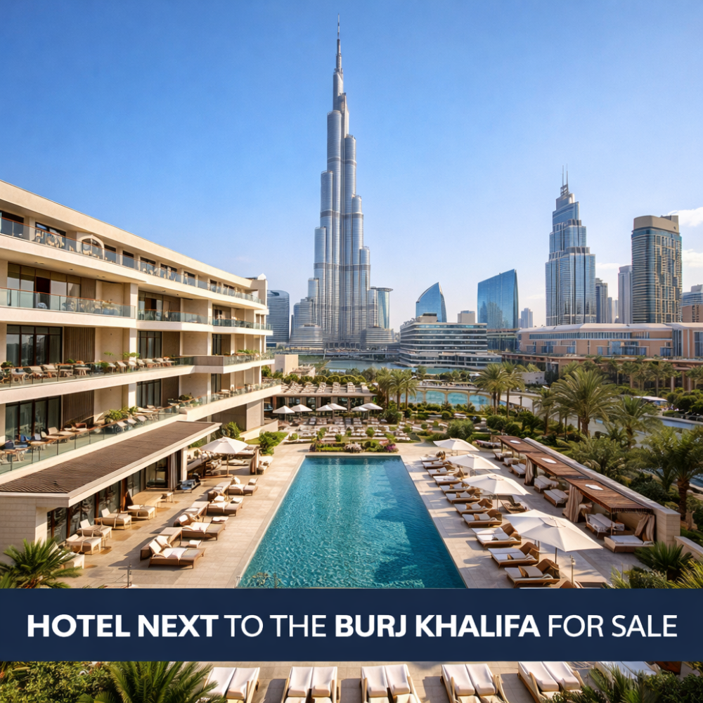 Hotel Next To The Burj Khalifa For Sale